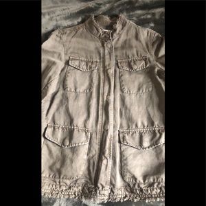 Loft EUC cargo/utility jacket size small